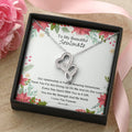 To My Soulmate -  Double Hearts Necklace
