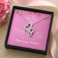 To My One True Love Necklace Double Hearts Necklace