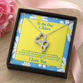 Double Hearts Pendant Necklace For Her - I Love You Jewelry -  - 2 Hearts Necklace Present - Nec Double Hearts Necklace
