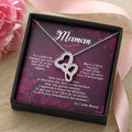 Collier Double Cœurs Maman Remarquable Double Hearts Necklace
