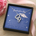 Happy Graduation Your Future Is Bright Daughter Necklace Class Of 2021 Graduation Necklace Card Gift Necklace For Daug Double Hearts Necklace