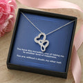 Another Level Of Happiness  Connected Hearts Necklace Double Hearts Necklace