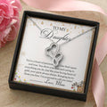 To Daughter From Mom Double Heart Necklace Gift Mom And Daughter No Matter Where You Go Gift From Mom Daughter Wedding 3 Double Hearts Necklace