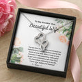 Beautiful Wife - Double Heart Double Hearts Necklace