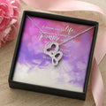I Choose You For Life -  Double Hearts Necklace
