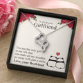 Valentines Gifts For Girlfriend Necklace Valentine's Day Gift For Her💖 Double Hearts Necklace