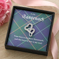 To My Sassenach Outlander Gift Outlander Gift Box Outlander Jewelry Outlander Gift For Wife Outlander Charm Outlander  Double Hearts Necklace