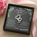 Woman Of My Dreams - Spark Romance With This Necklace Double Hearts Necklace