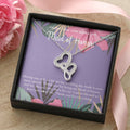 Maid Of Honor Thank You Gift From Bride Bridesmaid Gift Maid Of Honor Gift Necklace Matron Of Honor Gift Thank You Gif 2 Double Hearts Necklace