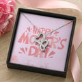 Moms Love Double Hearts Necklace