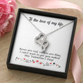 I Can't Wait Double Hearts Necklace