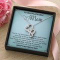 Mom Is My Favourite Role Modle -   - Mothers Day Double Hearts Necklace