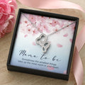 Mama To Be Gorgeous  Double Hearts Necklace