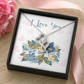 I Love You - Best Mum Ever Double Hearts Necklace