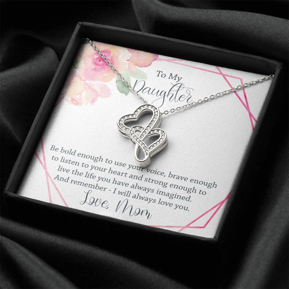 Double Hearts - Be Bold Enough Double Hearts Necklace