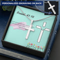 Cross Necklace 1 Customize Engraved Cross Necklace