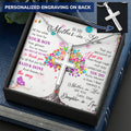 A Cross For My Magnificent Mother In Law Customize Engraved Cross Necklace