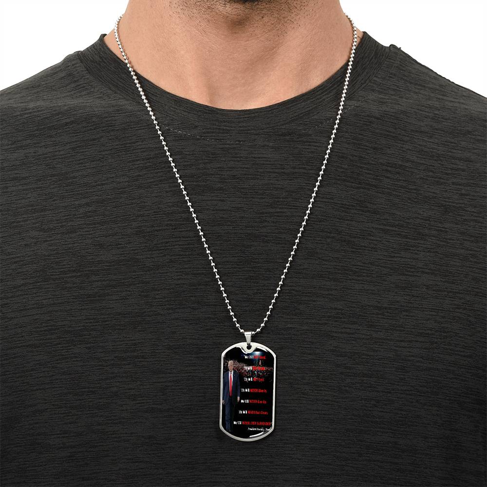Proud Patriots - Army Tag Necklace, Dog Tag Necklace