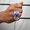 Israel Lions - Army Tag Necklace, Dog Tag Necklace