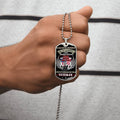 Premium Dog Tag Pendant For Us Veteran - Army Tag Necklace, Dog Tag Necklace
