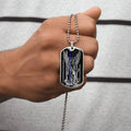 Saint Michael The Archangel Medallion - Dog Tag, Wear It For Courage And Protection, Personalized Archangel Saint Michael Necklace - Army Tag Necklace, Dog Tag Necklace
