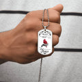 Pet Id Tag - Bird Dog Tag - Dog Collar Tag - Pet Name Tag - Monstera - Hand Stamped Dog Tag - Custom Gift - Army Tag Necklace, Dog Tag Necklace