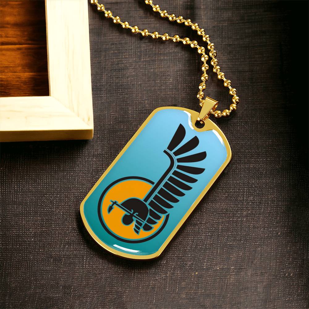 Gorgeous Dog Tag For Polish First Armoured Division - Army Tag Necklace, Dog Tag Necklace