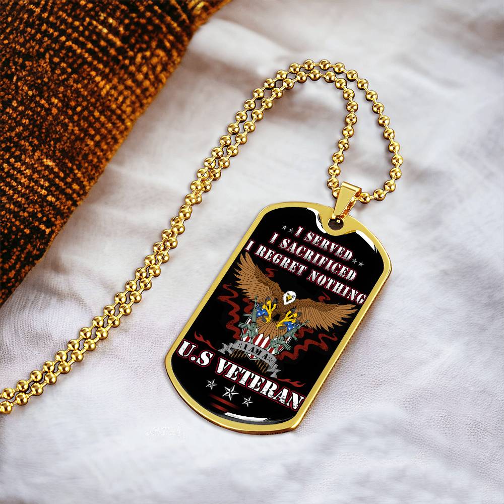 This Girl Is Protected By A Veteran Pendant Necklace Proud Military Family Necklace, Veteran, Usa, Army, Navy, Air Force, Marines - Army Tag Necklace, Dog Tag Necklace