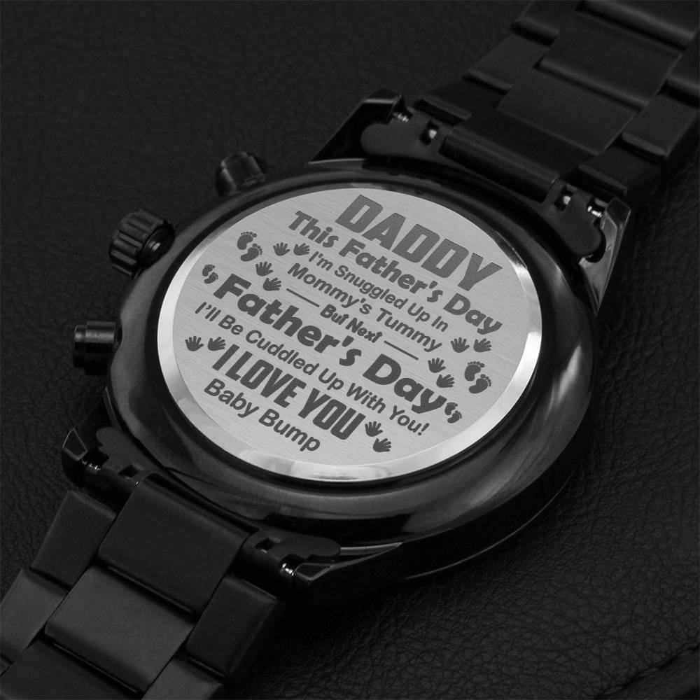 Dad Watch 1 Engraving Chronograph Watch