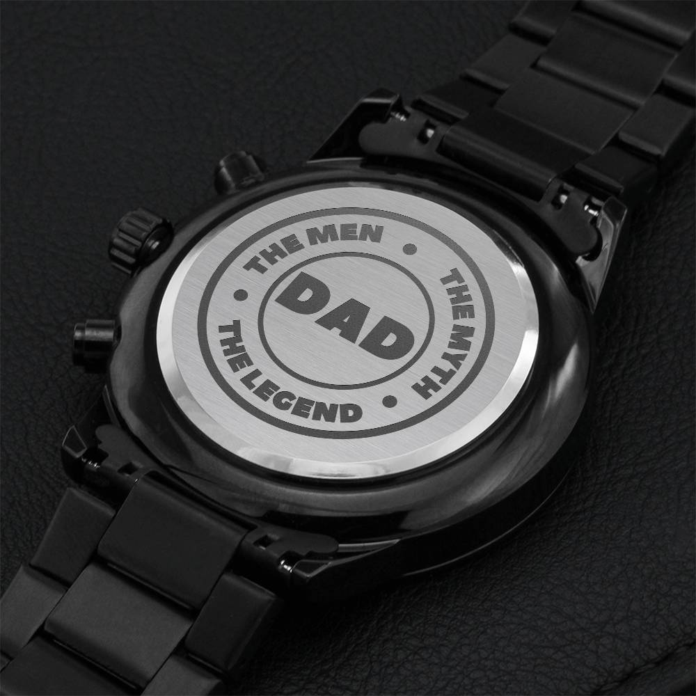 Dad Gift Dad Tumbler Fathers Day Gift Fathers Day Tumbler Gift For Dad Fathers Day Gift From Daughter Fathers Day Gift From Son 1 Engraving Chronograph Watch