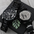 You Had My Back Engraving Chronograph Watch