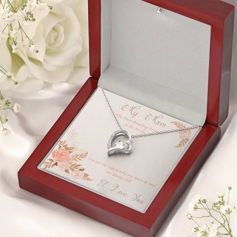 My Amazing Mom Necklace Forever Love Necklace