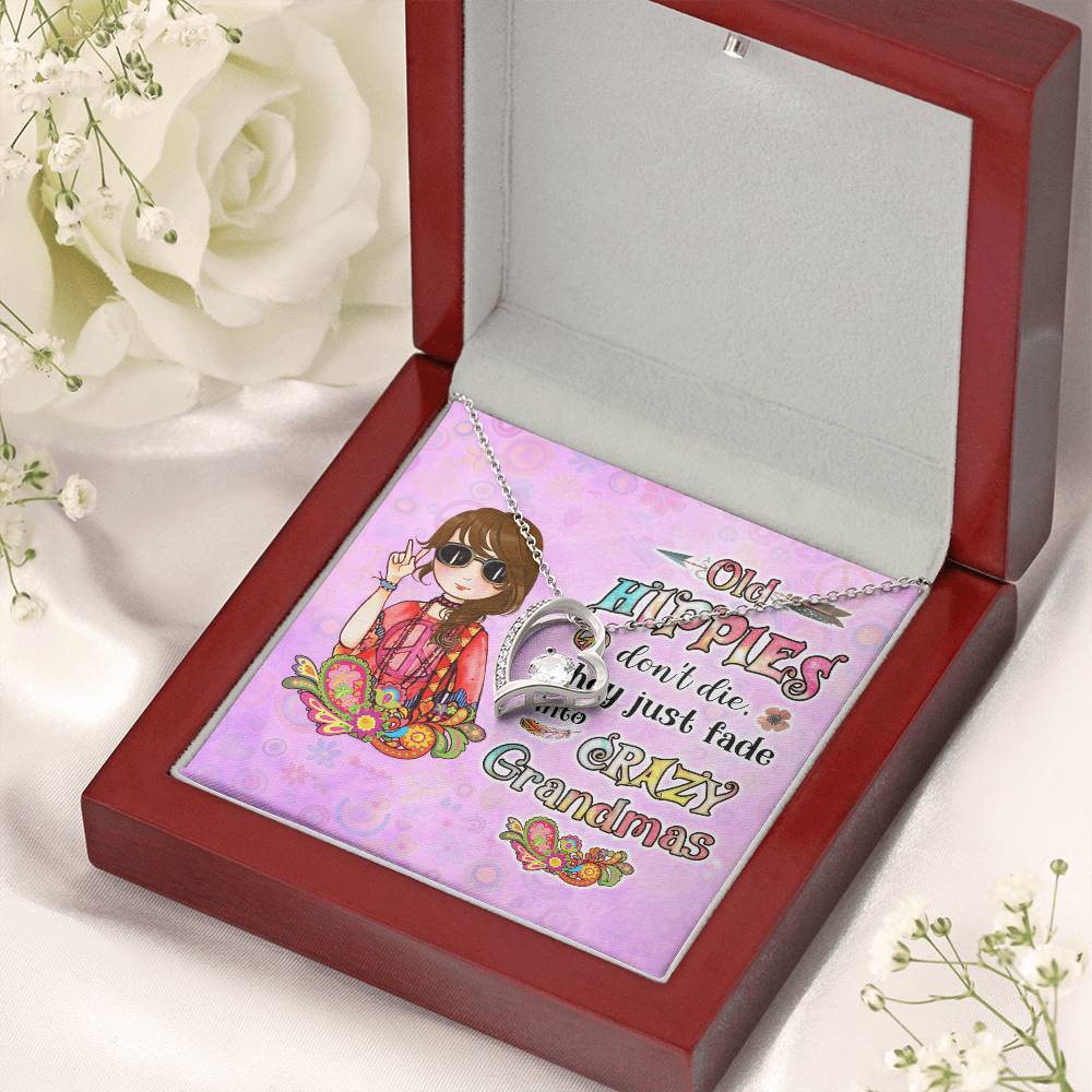Old Hippie Forever Love Necklace