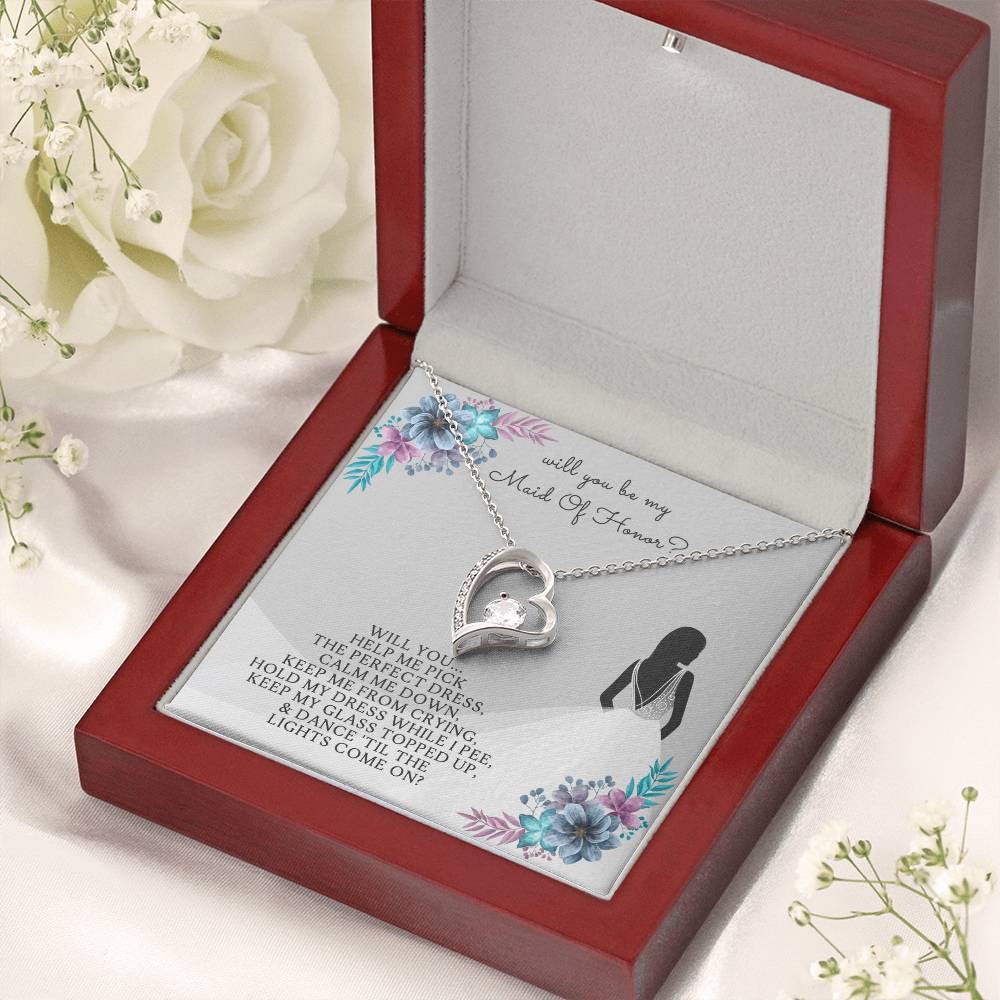 Unique Bridesmaid Jewelrybridesmaid Accessories Jewelry 1 Forever Love Necklace