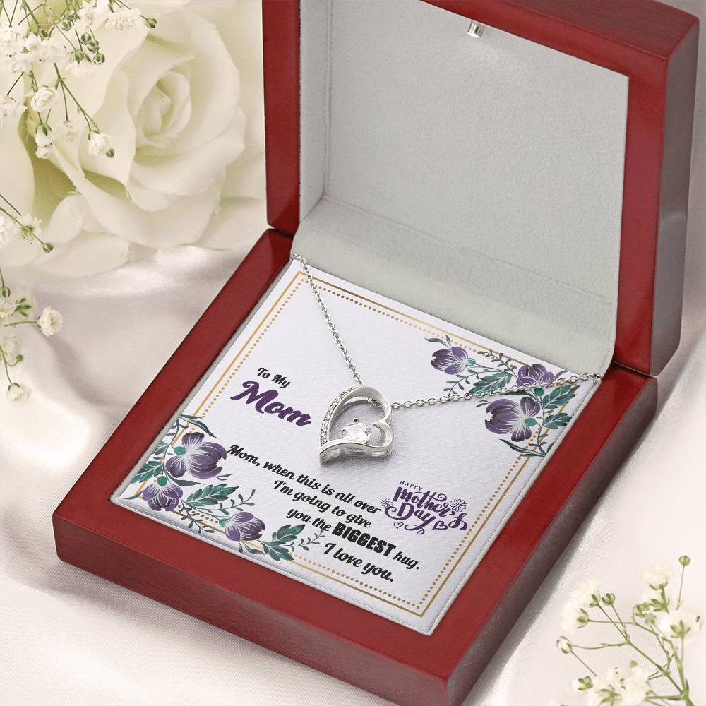 Mother's Day Necklace Necklace For Mom Mother's Day Necklace Best Gift For Mom Mother's Day Gift 2 1 Forever Love Necklace