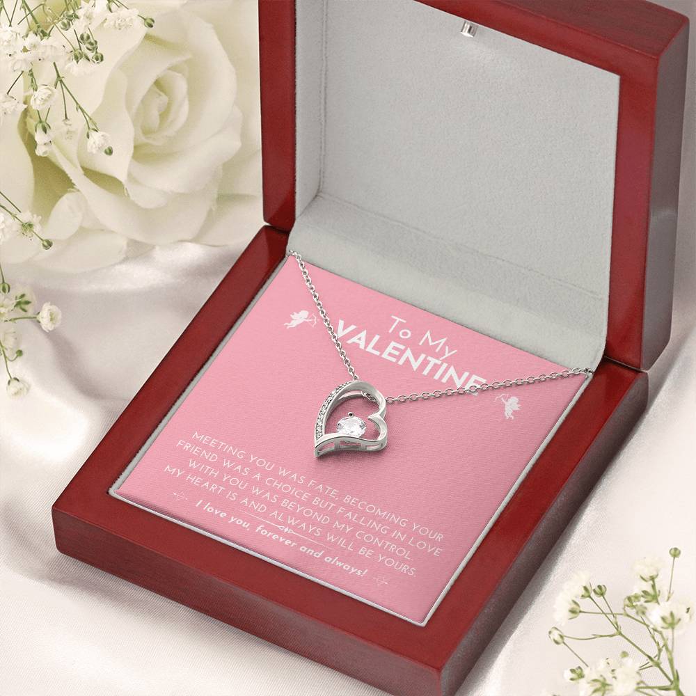 Forever Love Heart Necklace My Heart Is And Always Will Be Yours......... Forever Love Necklace