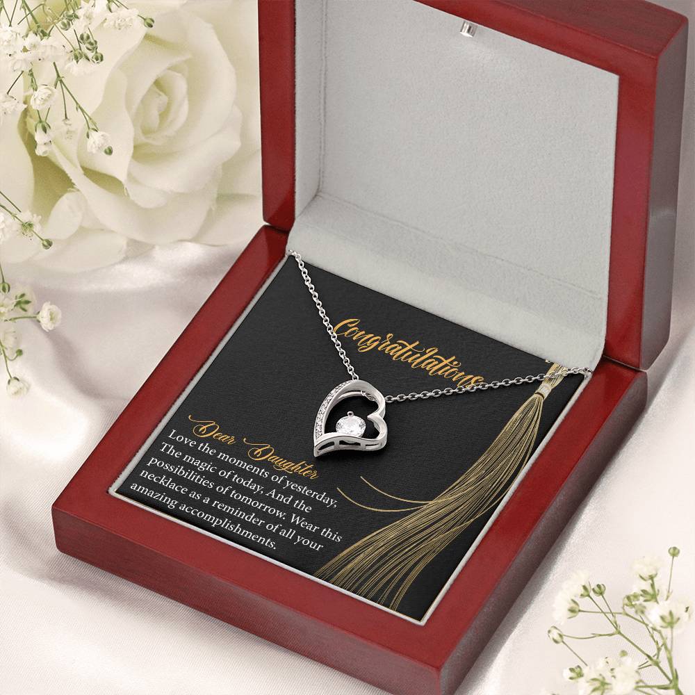 A Graduation Gift-Love Forever Necklace-Love The Moments Forever Love Necklace