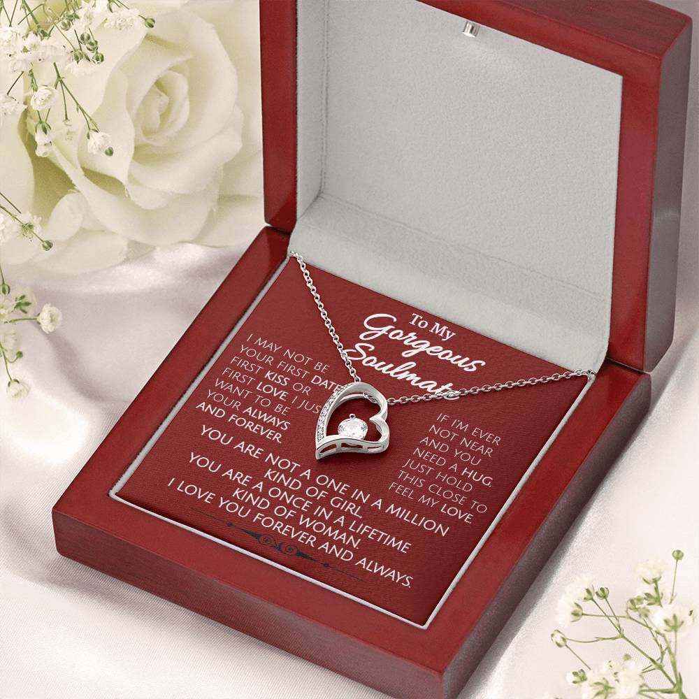 Hold This Close To My Gorgeous Soulmate Stunning Necklace 1 Forever Love Necklace