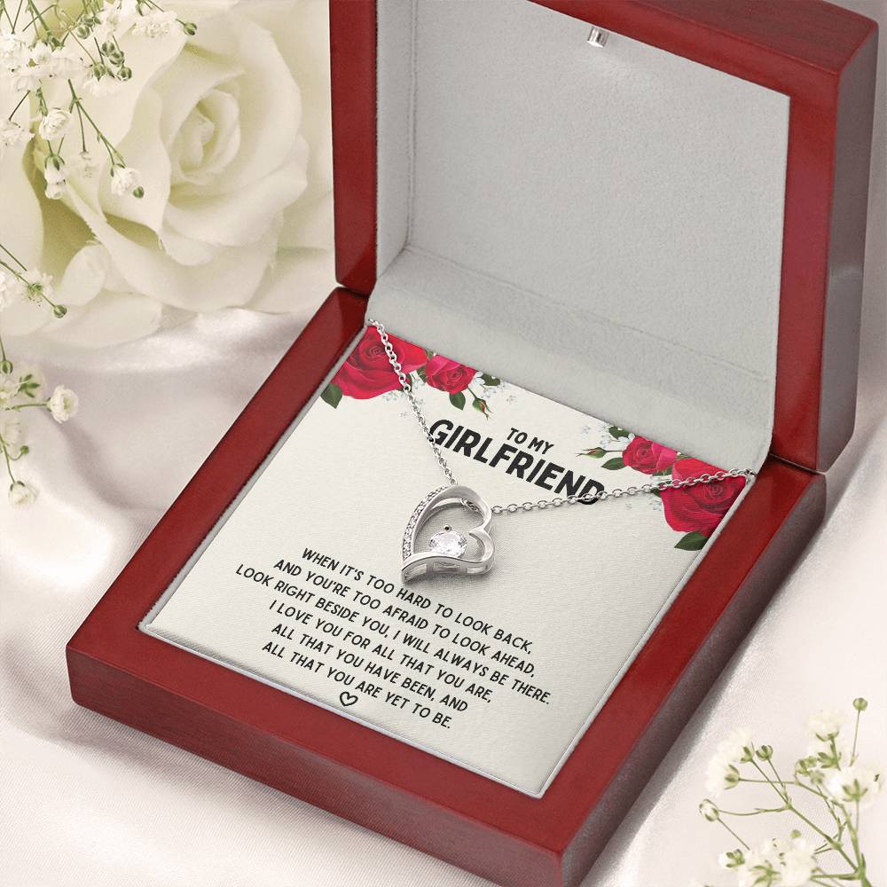 To My Girlfriend I’ll Always Be There Necklace 1 Forever Love Necklace