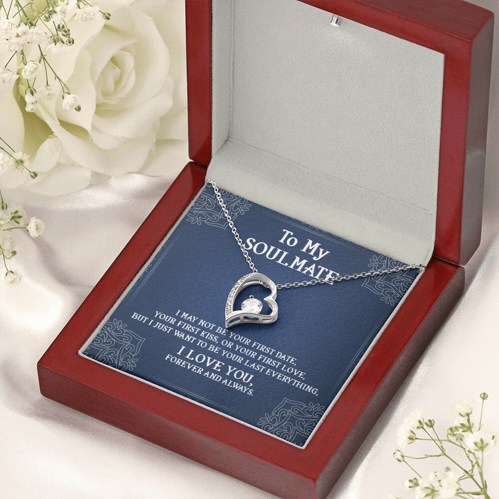 To My Soulmate My Wife Last Everything Necklace 1 Forever Love Necklace