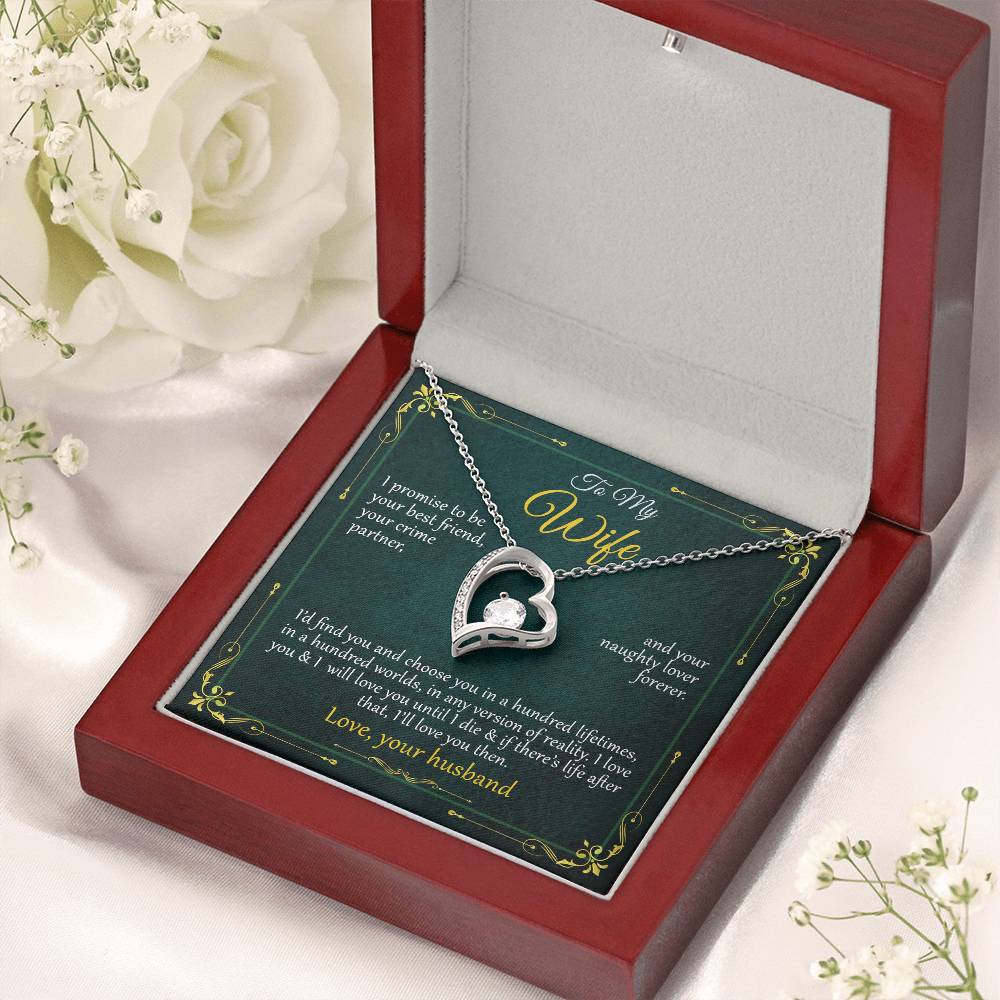 I Promise Forever Love Necklace