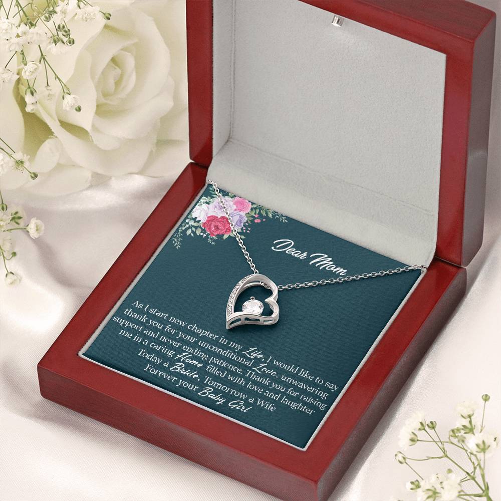 Mother Of The Bride Forever Love Necklace