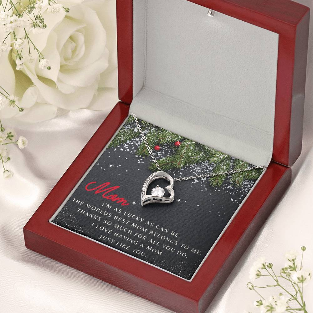 Mom Poem 💕 Odyssey Allure Necklace Gift Forever Love Necklace