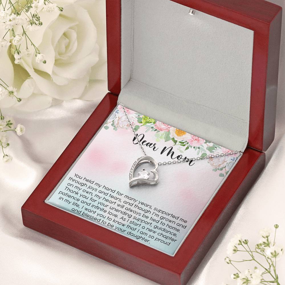 Mother Of The Bride Gift Mother Of The Bride Gift From Daughter Mother Of The Bride Mom Wedding Gift From Bride 1 Forever Love Necklace