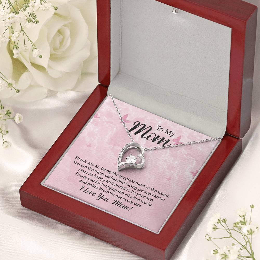 To My Bonus Mom Christmas Gift Bonus Mom Gift Bonus Mom Necklace Stepmom Gift From Bride Step Mom Gift Stepmom Forever Love Necklace