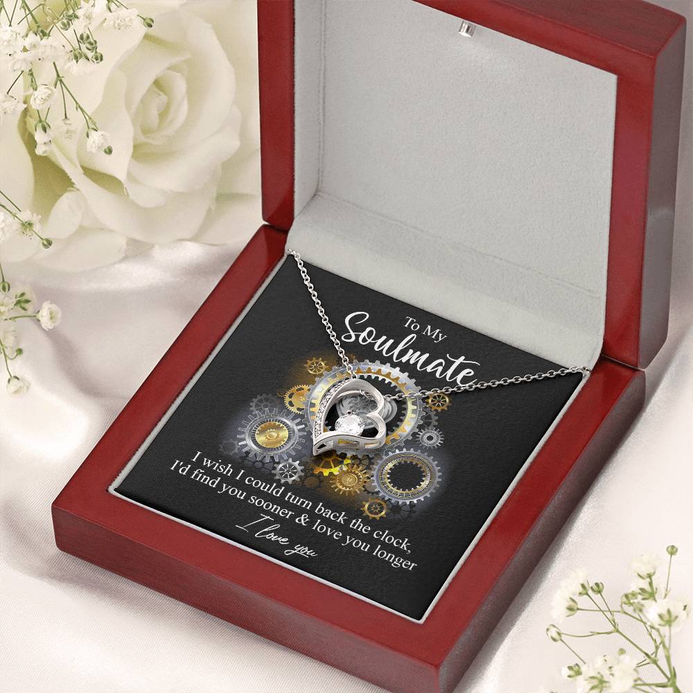 Turn Back The Clock Forever Love Necklace