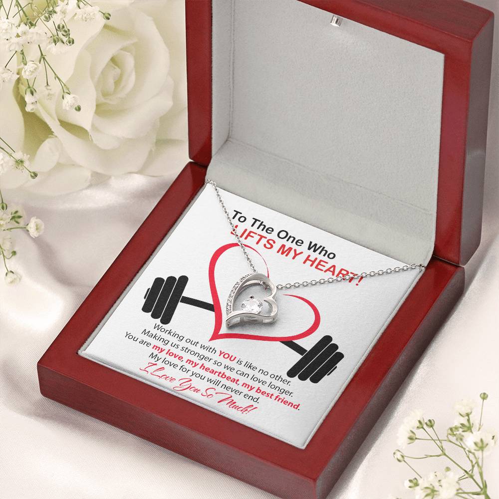 Forever Love Lifts My Heart! Forever Love Necklace