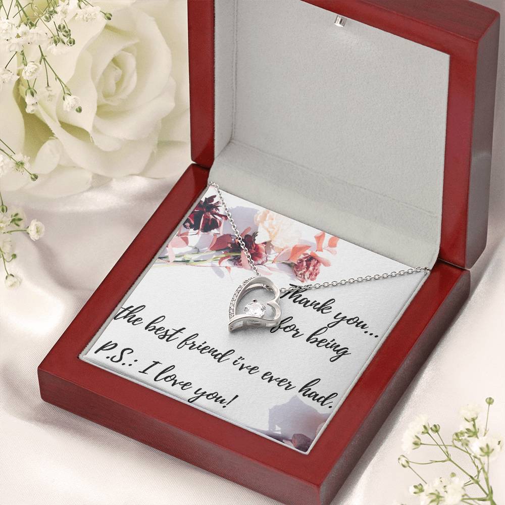 Heart Necklace I Love You Beautiful Customize Jewelry For Your Wife Girlfriend Bff Future Wife Forever Love Necklace