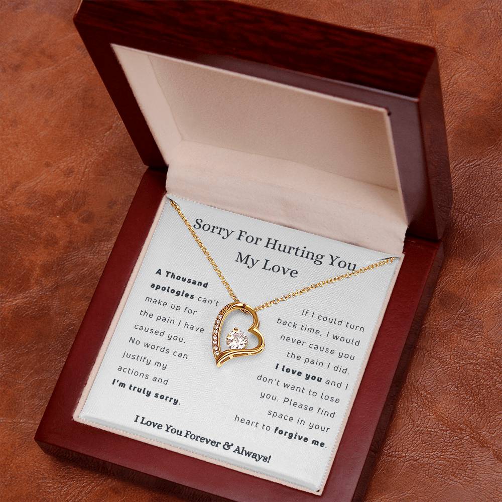 Sorry My Love - Forever Love Necklace