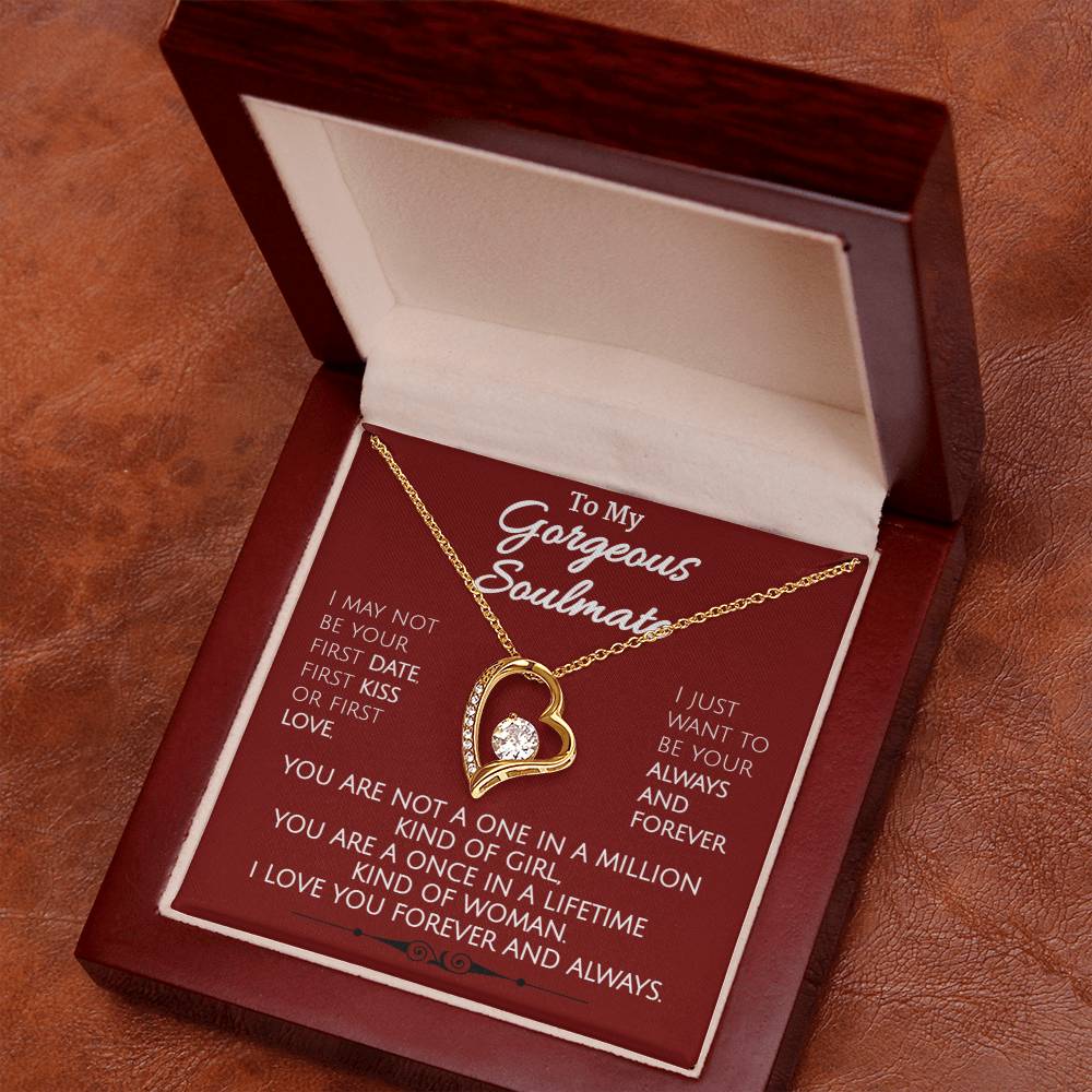 Gorgeous Soulmate - Stunning Necklace Forever Love Necklace